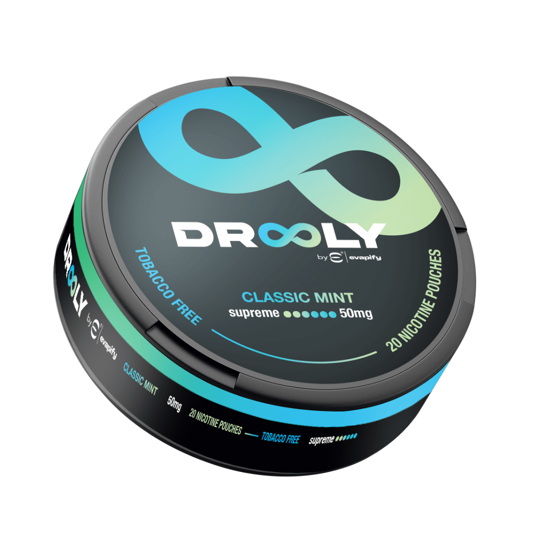 DroolyNicotinePouches-ClassicMint50mg.png – Vape Wholesaler Egypt | Wholesale vape Egypt
