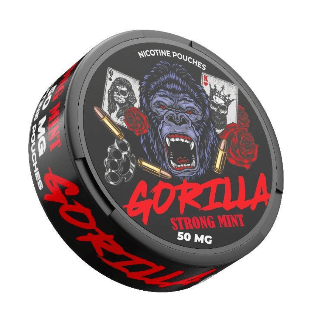 GORILLA-Strong-Mint-50mgNicotinePouches-1.png – Vape Wholesaler Egypt | Wholesale vape Egypt