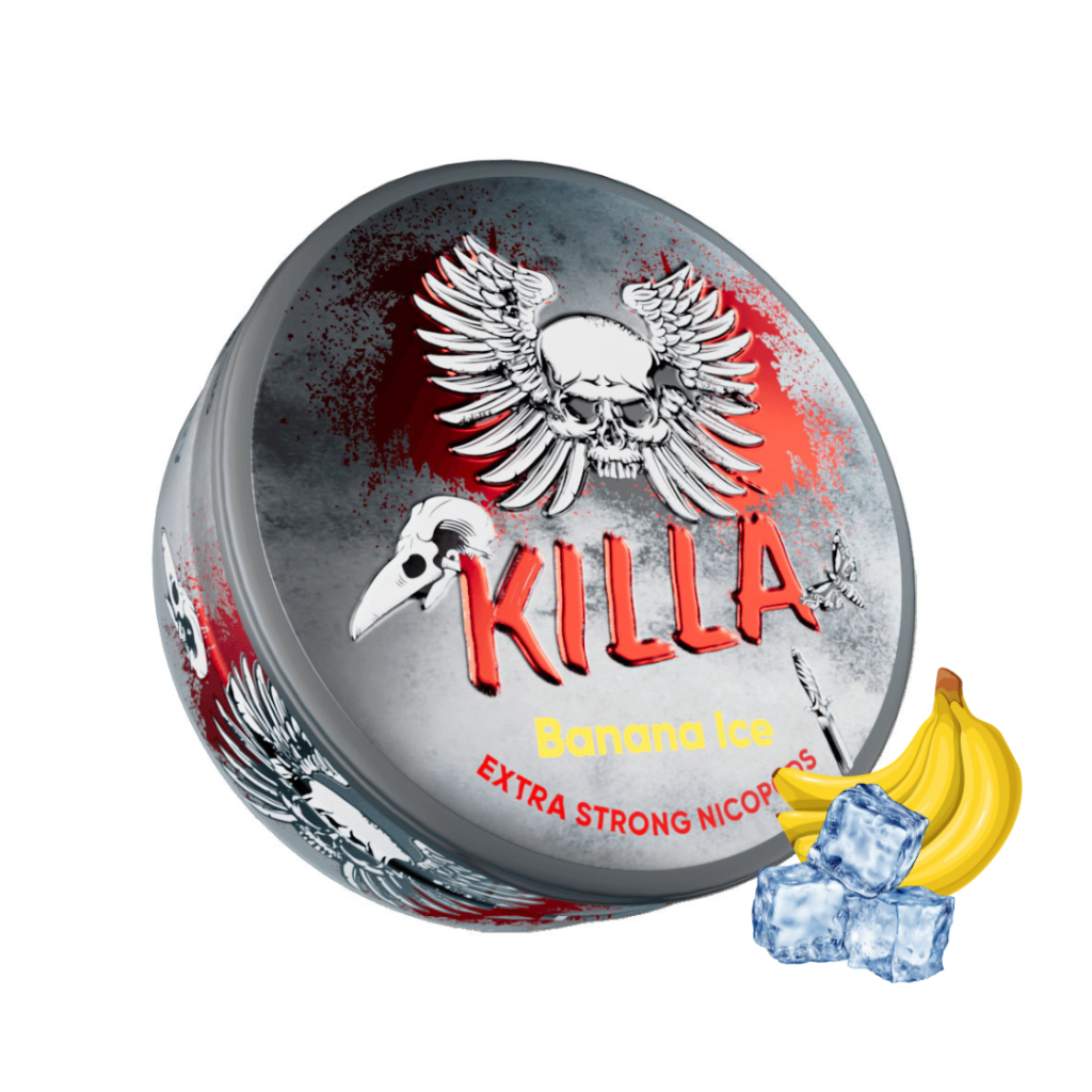 KILLA-Banana-Ice-Nicotine-Pouches4.webp – Vape Wholesaler Egypt | Wholesale vape Egypt