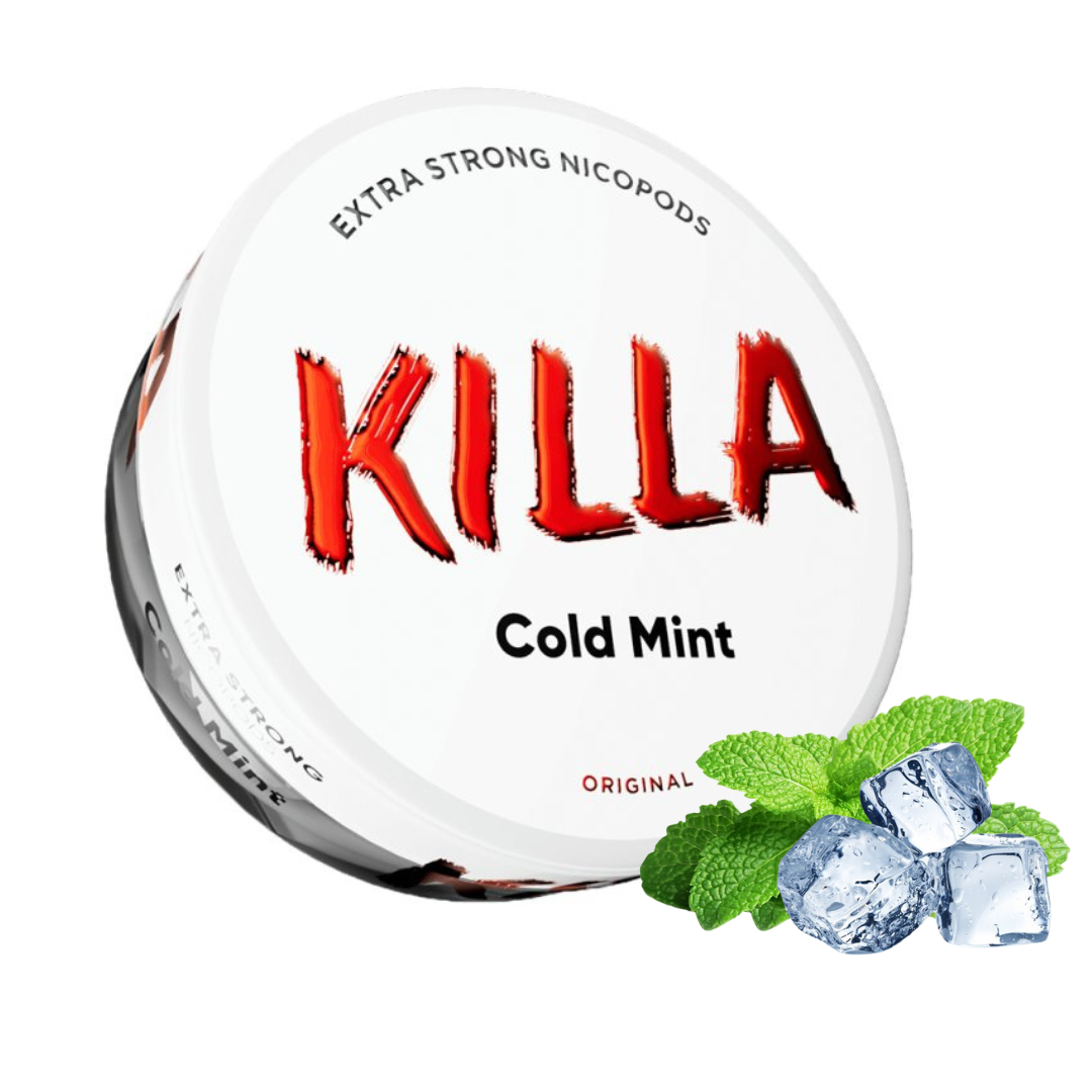 KILLA-Cold-Mint-Nicotine-Pouches-1.webp – Vape Wholesaler Egypt | Wholesale vape Egypt