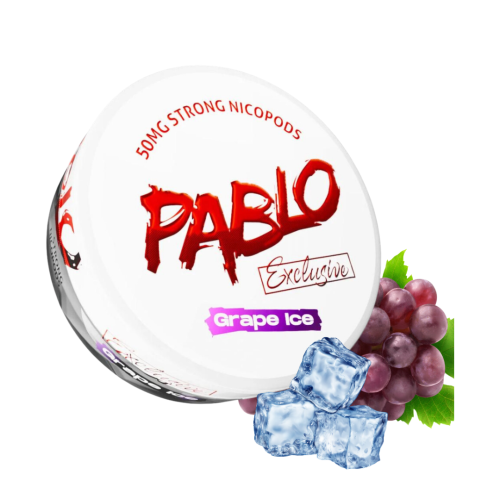 Pablo-Exclusive-Grape-Ice-Nicotine-Pouches-1.webp – Vape Wholesaler Egypt | Wholesale vape Egypt